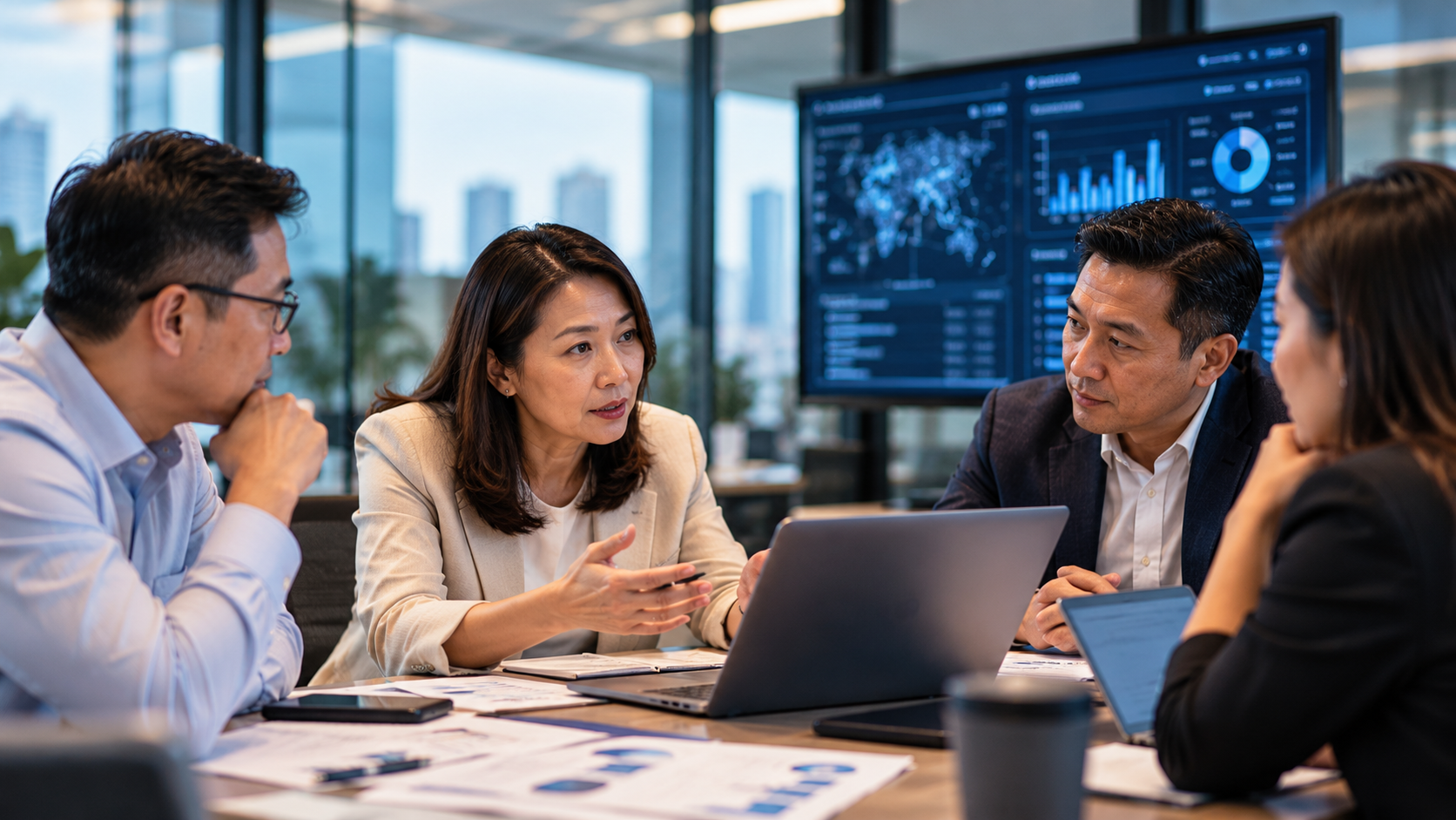 AI can provide insights, but human judgement remains essential for strategic decision-making and effective leadership.