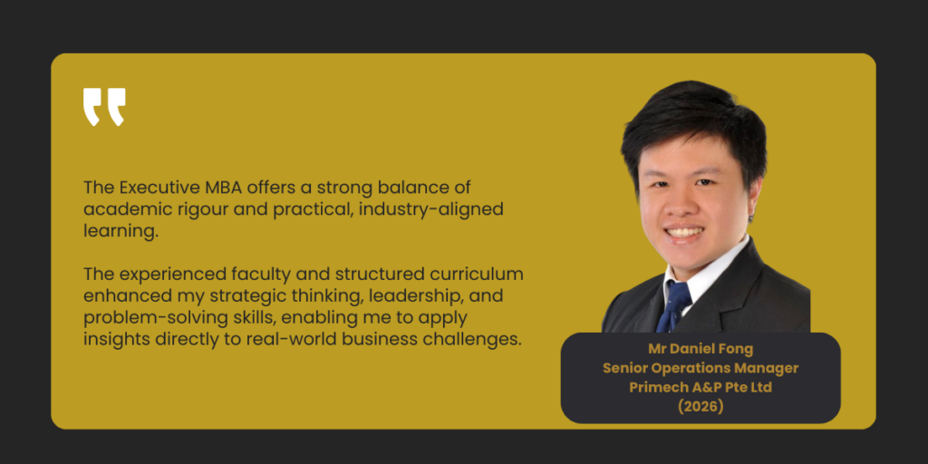 Website Testimonial - Executive MBA